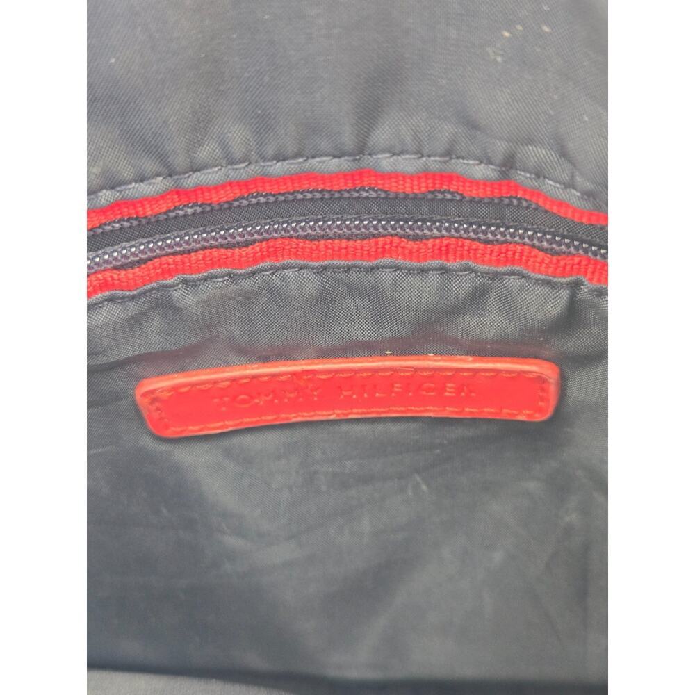 Tommy Hilfiger Crossbody Shoulder Purse Monogram Black Brown White Adjustable - Picture 9 of 10